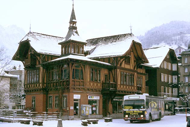 EAB Engelberg Bahnhof - 2003-01-11