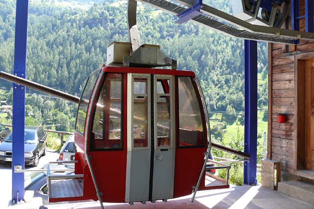 Luftseilbahn Jungen - St. Niklaus - 2007-08-01 Luftseilbahn Jungen - St. Niklaus - 2007-08-01