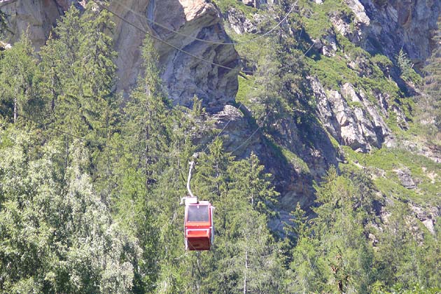 Luftseilbahn Jungen - St. Niklaus - 2007-08-01 Luftseilbahn Jungen - St. Niklaus - 2007-08-01
