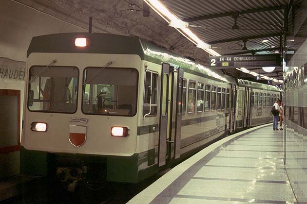 LEB Lausanne-Chauderon - 1996-08-14 LEB Lausanne-Chauderon - 1996-08-14