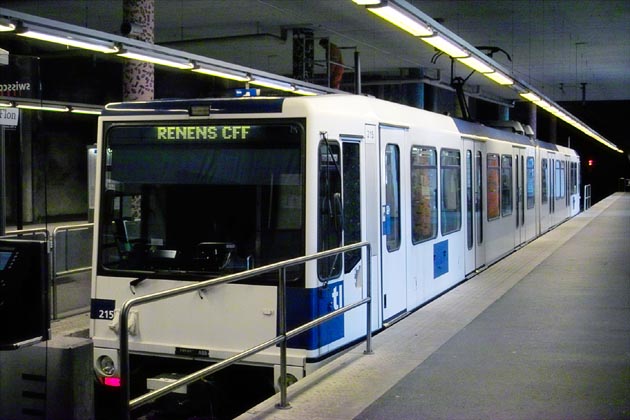 TL Lausanne-Flon - 2005-01-06 TL Lausanne-Flon - 2005-01-06
